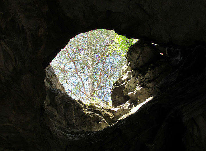 cave hole